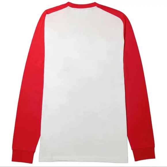 NWT Men’s Small/Women’s Medium Burberry Rory Monogram Motif Sweatshirt White/Red - Picture 3 of 14
